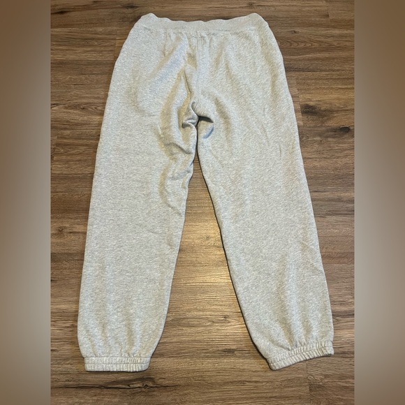 Aerie Fleece Corset Jogger Medium Heather Grey Zipper Size Medium - Picture 5 of 5